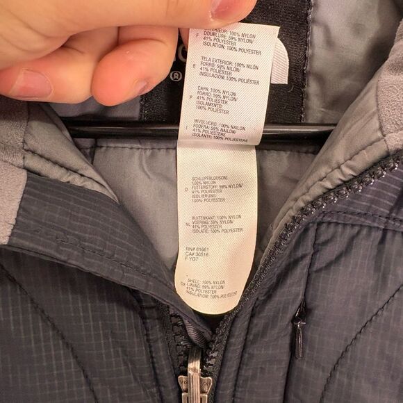 The North Face Black Primaloft Insulated Nylon Jacket Women's Size Small - Picture 7 of 13